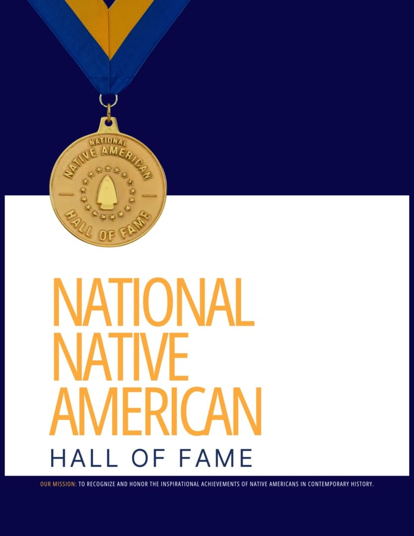 Book Cover - NATIONAL-NATIVE-AMERICAN-HALL-OF-FAME Book Cover - NATIONAL-NATIVE-AMERICAN-HALL-OF-FAME